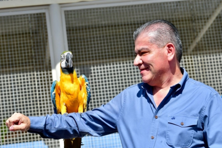 Gobernador de Coahuila en Aviario Lira