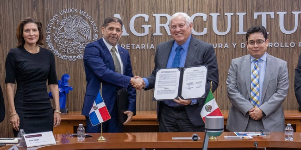 México y República Dominicana estrechan lazos de cooperación a favor de la seguridad alimentaria