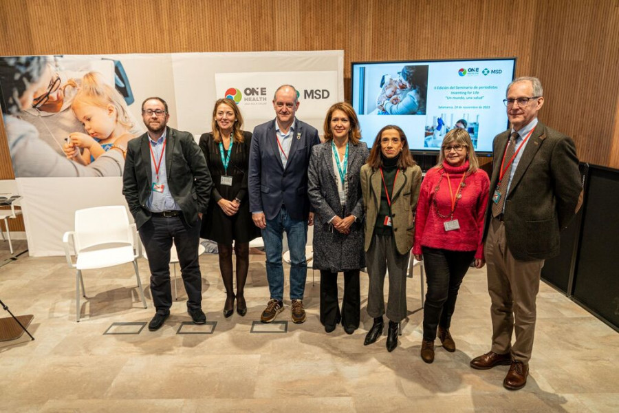 Ponentes seminario Un mundo una salud, de MSD y Plataforma One Health