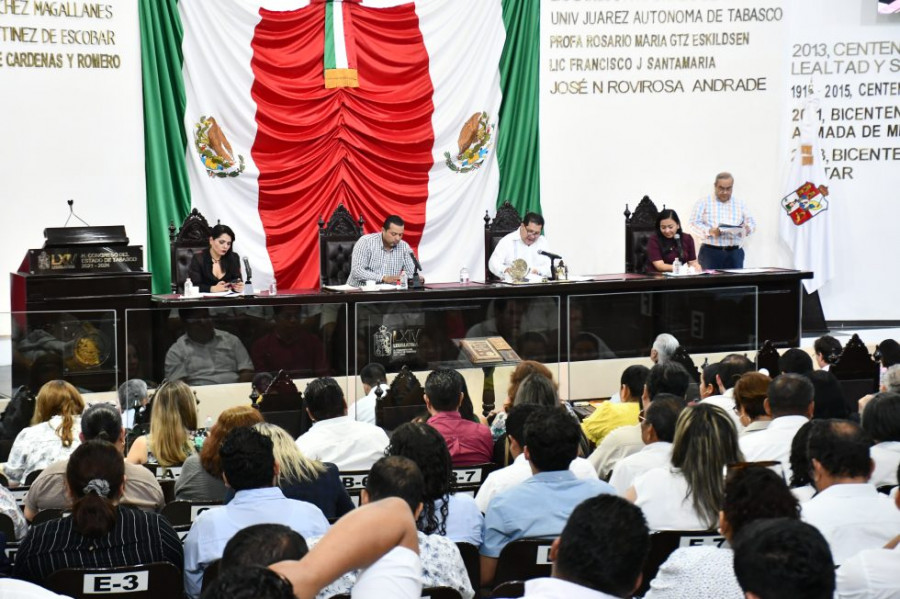 Pleno Congreso Tabasco