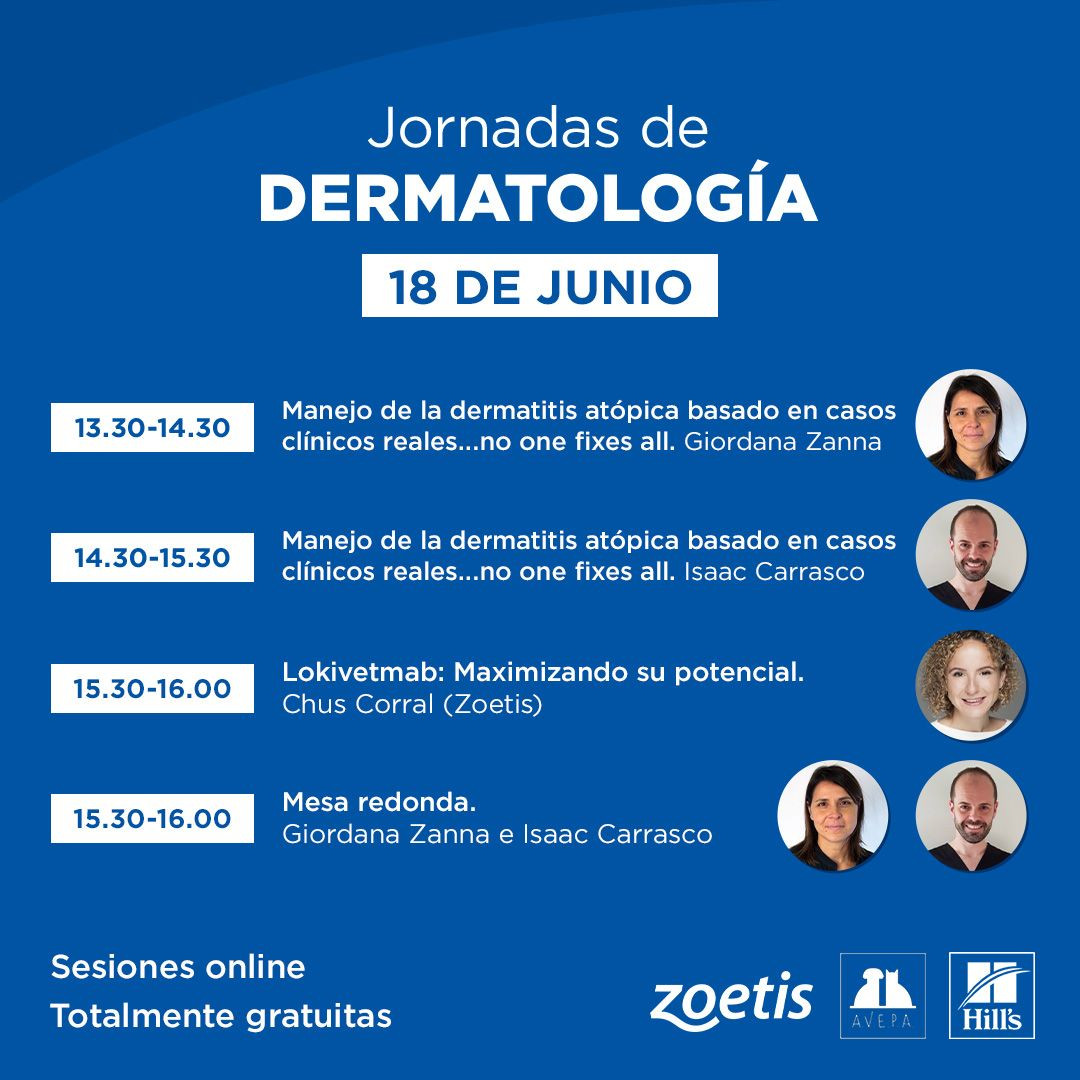 Jornadas dermatología veterinaria