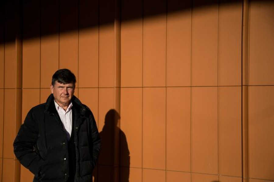 El exministro Manuel Pimentel en la Torre Sevilla. Foto Fernando Ruso