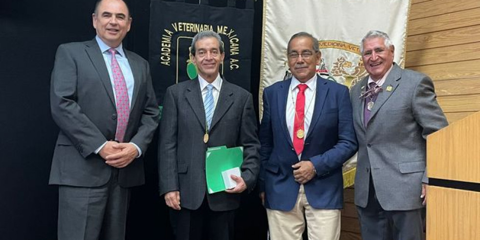 Ingresa José Luis Romano Muñoz a la Academia Veterinaria Mexicana