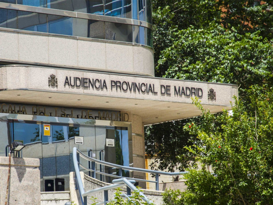 Audiencia provicial madrid