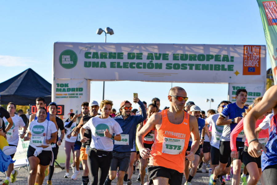 Carrera “10K Madrid corre por la carne de ave europea, una elección sostenible”