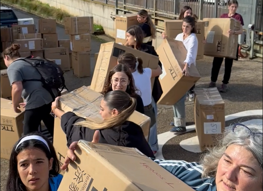 Voluntarios la DANA Universidad de Zaragoza