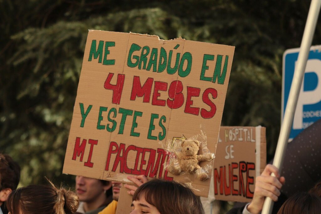 Manifestación UCM (2) Imagen: María Moya